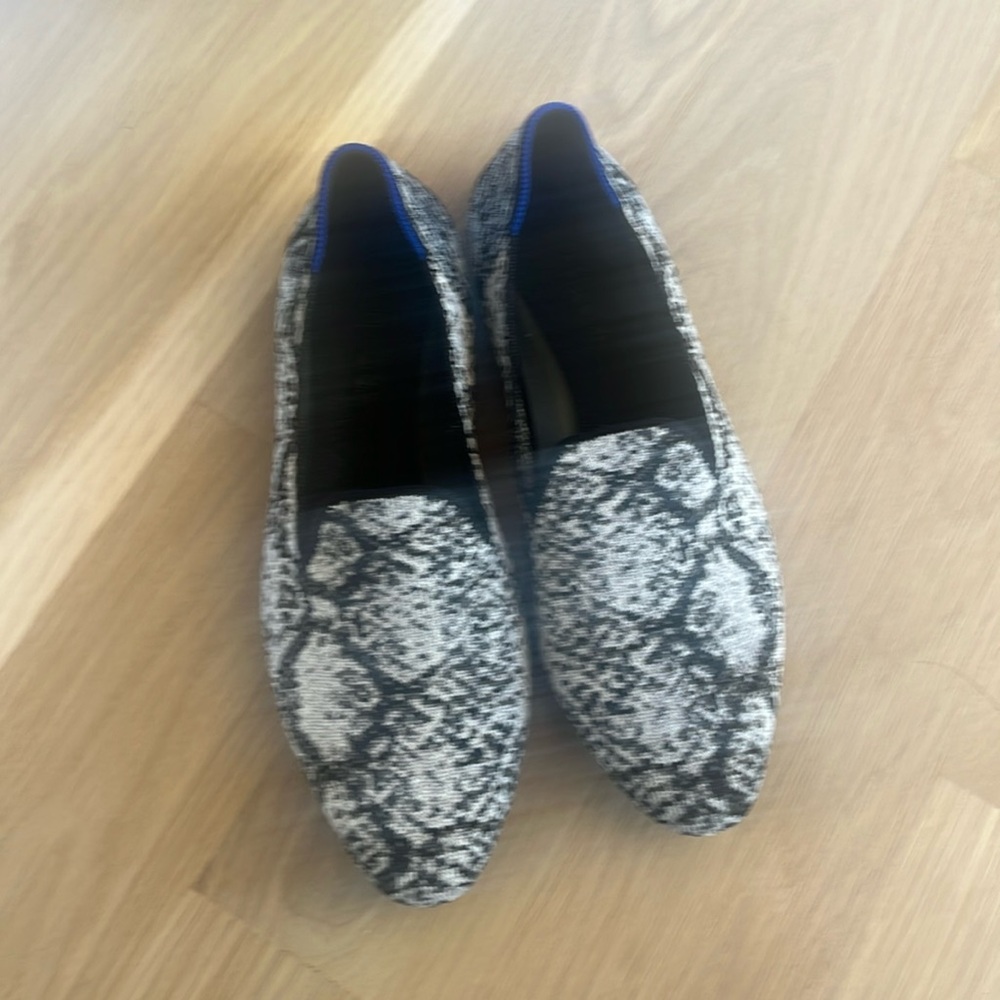 Rothy's Almond Loafer size 7.5 python